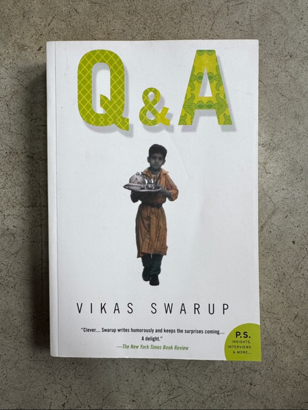 Q & A by Vikas Swarup who wants to be a millionaire fiction